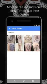 Foto Tattoo Simulator screenshot 5
