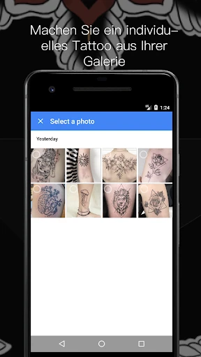 Foto Tattoo Simulator screenshot