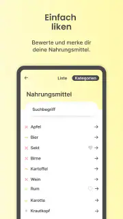 Frag Ingrid: Lebensmittelliste screenshot 6