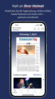 Fränkischer Tag E-Paper screenshot 1