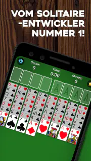 FreeCell Solitaire Kartenspiel screenshot 1