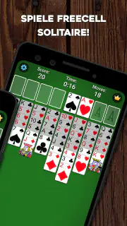 FreeCell Solitaire Kartenspiel screenshot 2