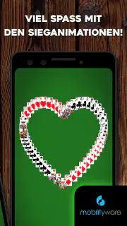 FreeCell Solitaire Kartenspiel screenshot 5