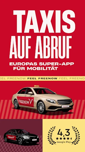 FREENOW - Taxi und mehr screenshot