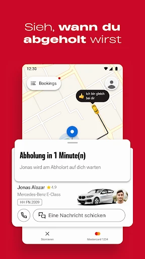 FREENOW - Taxi und mehr screenshot