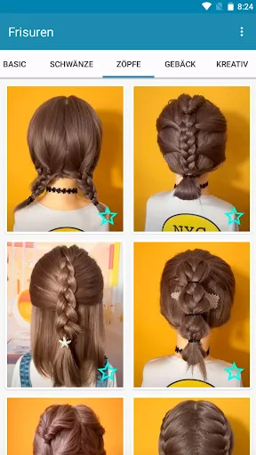 Frisuren für kurze haare screenshot