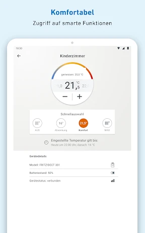 FRITZ!App Smart Home screenshot
