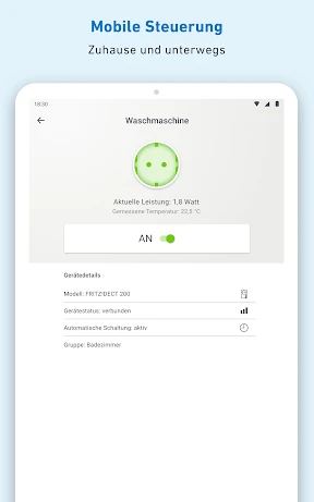 FRITZ!App Smart Home screenshot