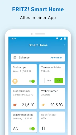 FRITZ!App Smart Home screenshot