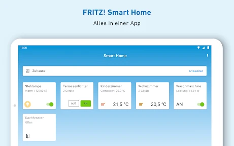 FRITZ!App Smart Home screenshot