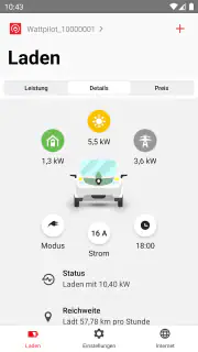 Fronius Solar.wattpilot screenshot 3