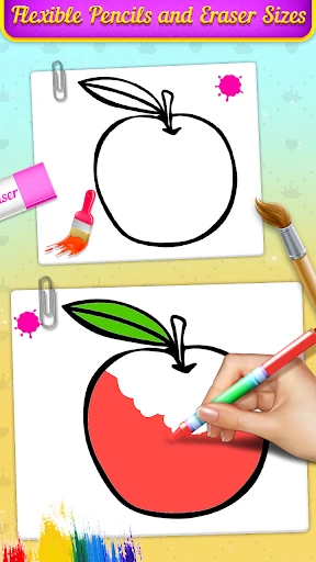 Früchte-Mal- und Zeichenbuch screenshot