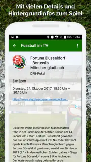 Fussball im TV live screenshot 3