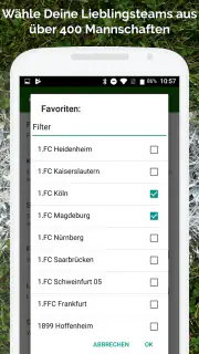 Fussball im TV live screenshot 4