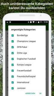 Fussball im TV live screenshot 6