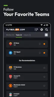 Futbol24 Fußball Livescore App screenshot 2