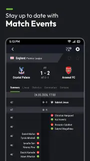 Futbol24 Fußball Livescore App screenshot 6