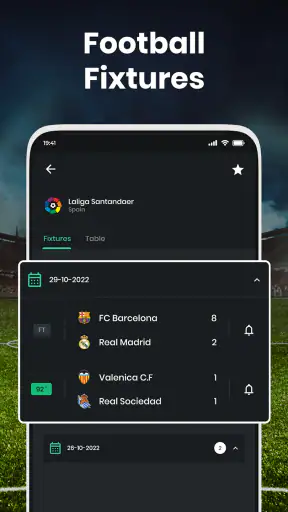 Fußball-Anzeiger : Live score screenshot