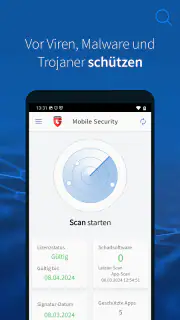 G DATA Mobile Security Light screenshot 1
