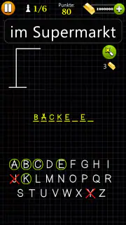Galgenmännchen - Wortspiel screenshot 2