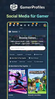 GamerProfiles: Share & Connect screenshot 1