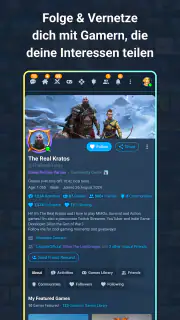 GamerProfiles: Share & Connect screenshot 2