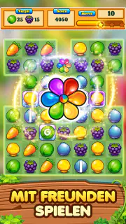 Garten Match 3 Puzzlespiel screenshot 4