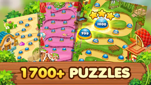 Garten Match 3 Puzzlespiel screenshot 6