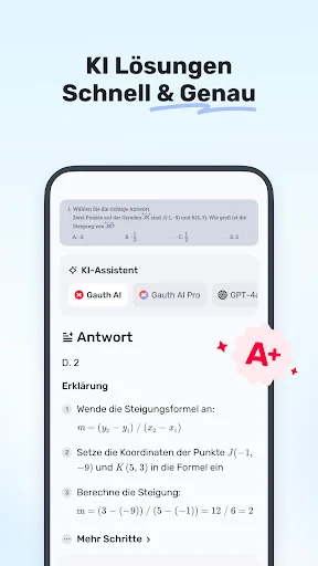 Gauth: KI-Lernbegleiter screenshot