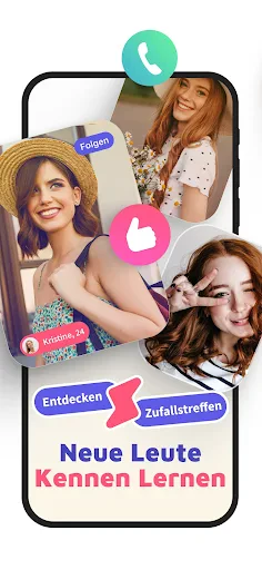 Gaze Video Chat - Kennenlernen screenshot