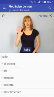 Gebärden Lernen screenshot 1
