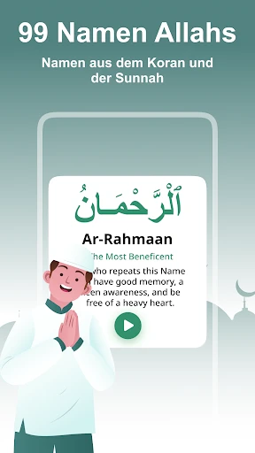 Gebetszeiten, Azan und Qibla screenshot