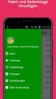 Geburtstage und Ereignisse screenshot 5