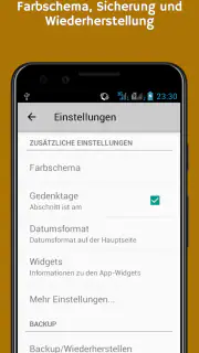 Geburtstage und Ereignisse screenshot 6