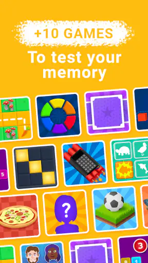 Gedächtnisspielen screenshot