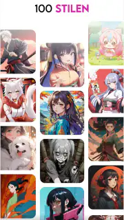 Genie: Anime-KI-Kunstgenerator screenshot 4