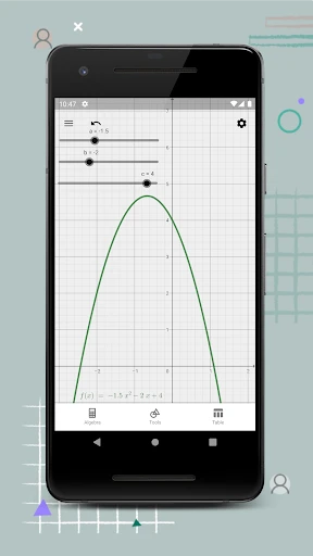 GeoGebra Grafikrechner screenshot