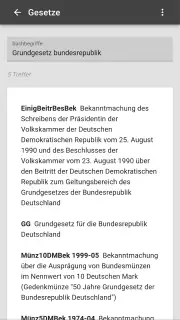 Gesetze screenshot 4