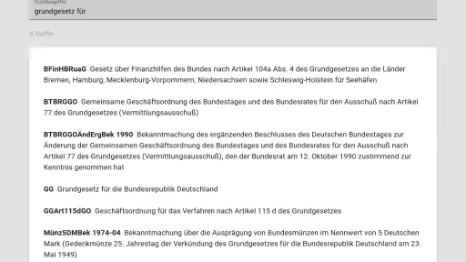 Gesetze screenshot 8
