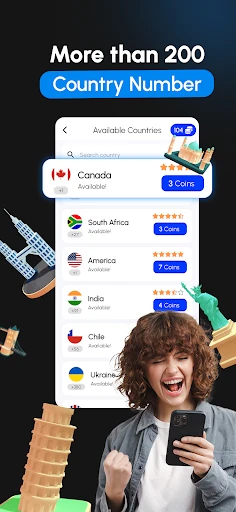GetCode – Virtuelle Nummer SMS screenshot