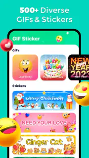 GIF Sticker & WAsticker screenshot 2
