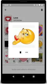 GIF2Sticker Animated Stickers screenshot 2
