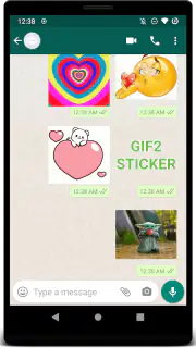 GIF2Sticker Animated Stickers screenshot 3