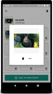 GIF2Sticker Animated Stickers screenshot 6