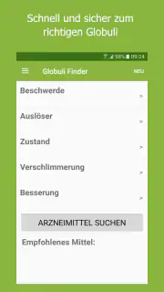 Globuli Finder screenshot 1
