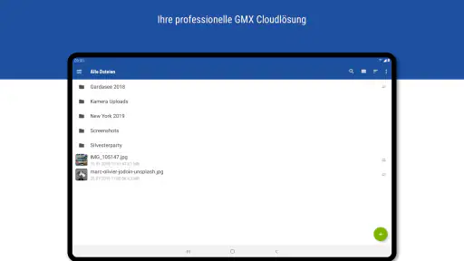 GMX Cloud screenshot 7