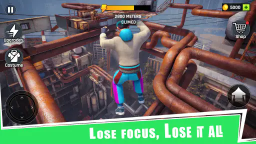 Going Up Rooftop - Parkour 3D screenshot 8