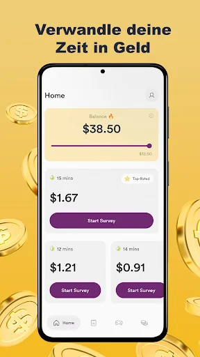 Golden Surveys: Geld verdienen screenshot
