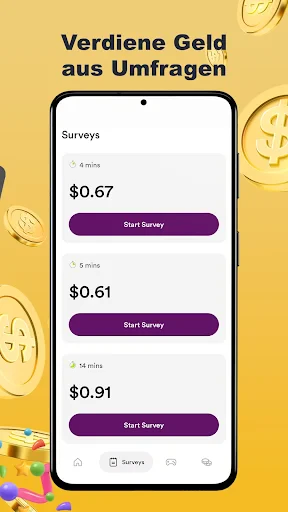 Golden Surveys: Geld verdienen screenshot