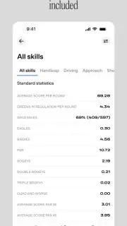 Golfmetrics screenshot 7